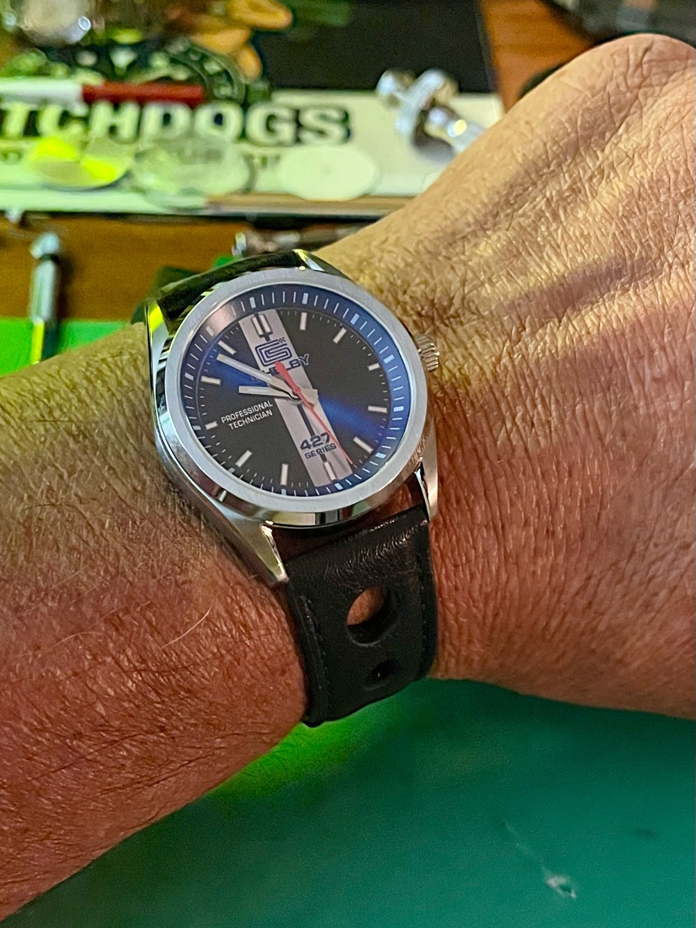 Custom Built 427 Series Automatic Racing Watch – Professional Technician – Rally - Picture 6 of 7